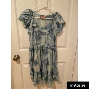 Juicy Couture silk/satin dress size 2